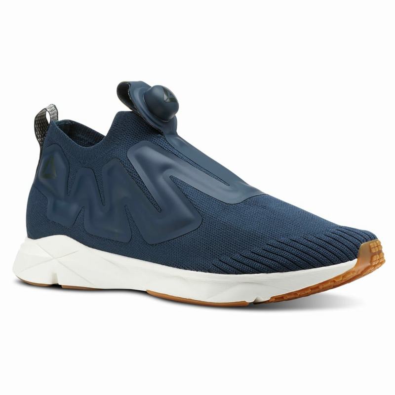 Pantofi Sport Reebok Pump Supreme Ultk Dama Albastri/Albi Romania KA1883FB